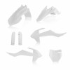 KIT PLÁSTICOS COMPLETO ACERBIS KTM SX 65 2016 - 2018 BRANCO